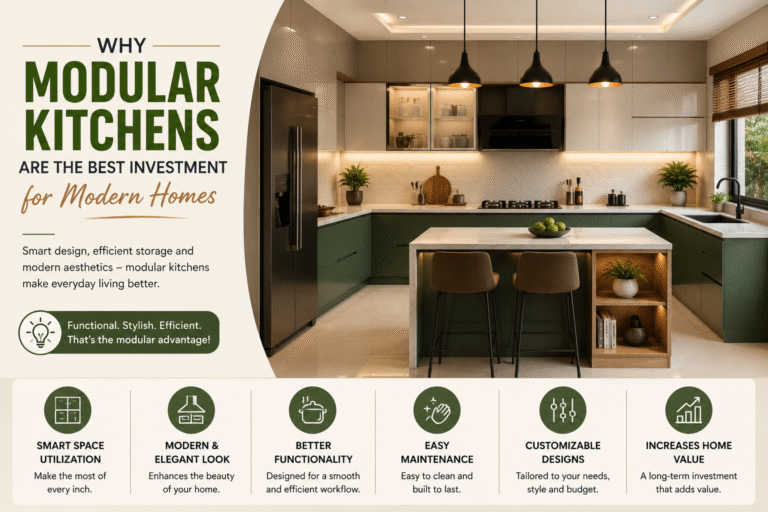 Why Modular Kitchens Are the Perfect Choice for Modern Homes